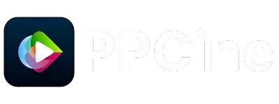PPcine apk logo white text color